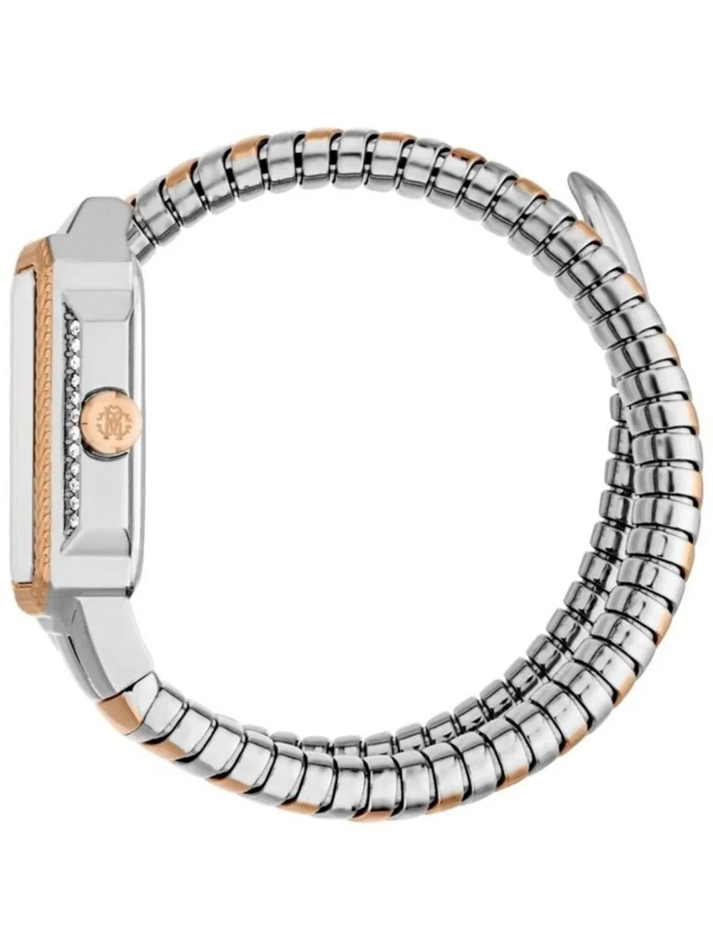 NWT Roberto Cavalli Vera Silver-tone Dial Ladies Watch
